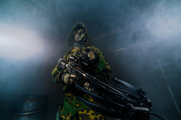 Fighter with a crossbow. Apocalypse