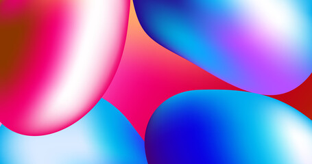 Abstract neon modern futuristic creative design background