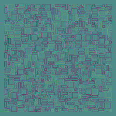Offset Quads generative art background art illustration