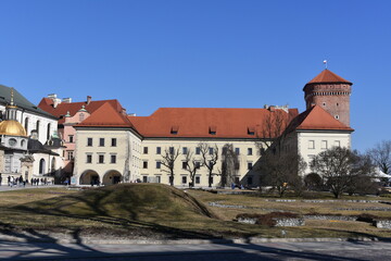 Obraz premium Wawel Royal Castle, Krakow, Poland