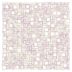 Offset Quads generative art background art illustration