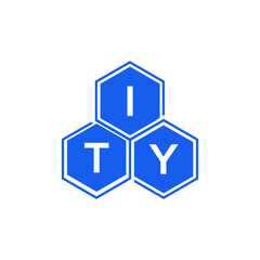 ITY letter logo design on White background. ITY creative initials letter logo concept. ITY letter design. 
