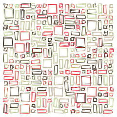 Offset Quads generative art background art illustration