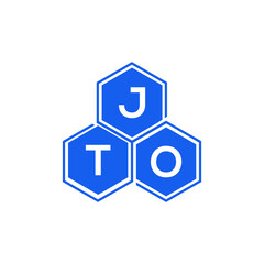 JTO letter logo design on White background. JTO creative initials letter logo concept. JTO letter design. 

