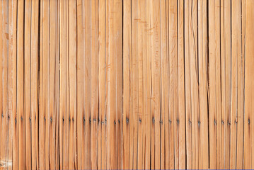 Brown bamboo fence background with great texture
