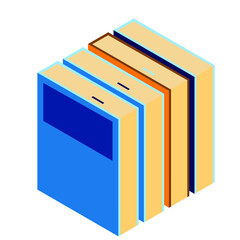  A collection of bookends. Isomeric books and notebooks. A collection of work supplies.Isoteric computer. Work desk. 