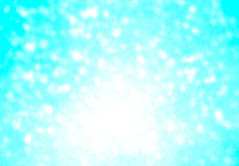 blue color light burst background. Shiny and sparkling blue effect.