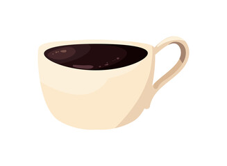 flat coffee cup design
