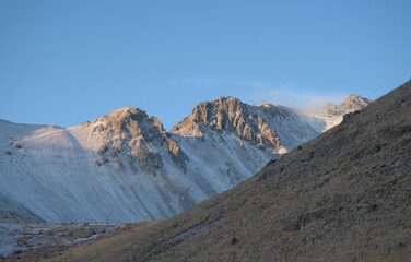 Fototapeta premium Cerros Nevados II. Nevado de Toluca, Estado de México.
