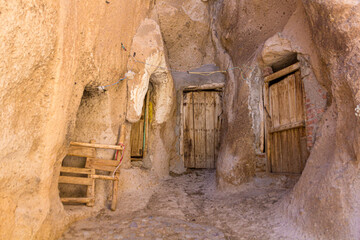 Cave dwellings in Kandovan village, Iran