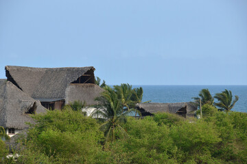 Casa en la playa rodeada de naturaleza. Playa de Monterrico en Guatemala.