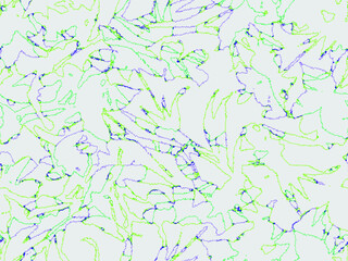 Naklejka premium Earth tone Repeat Floral Fluid Paint Pattern. Pastel Seamless Acrylic Vector Texture. White Seamless Aqua Graphic Print. Repeat Modern Vector Wave. Repeat Wallpaper.