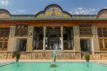 Qavam House in Naranjestan garden in Shiraz, Iran