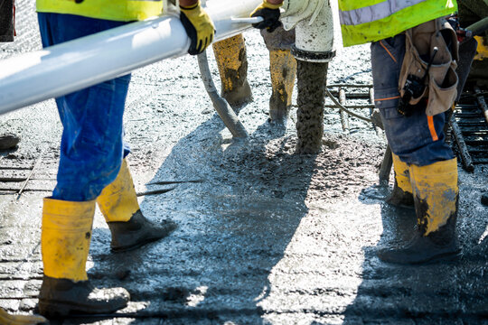 Teamwork construction worker