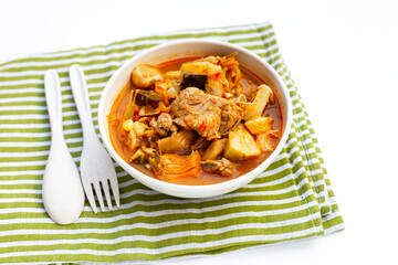 Young Jackfruit Curry with Pork Ribs