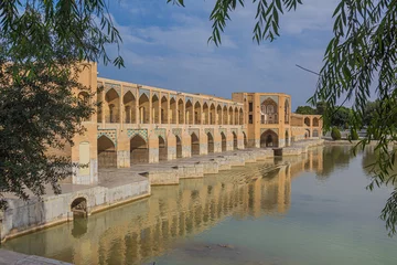 Photo sur Plexiglas Pont Khadjou Pont Khaju (Khajoo) à Ispahan, Iran
