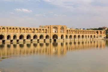 Papier Peint photo autocollant Pont Khadjou Pont Khaju (Khajoo) à Ispahan, Iran