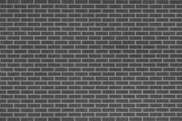 Black and white brick background, Abstract geometric pattern texture, Grey brick block texture, Outdoor building wall, Can be used as background for display or montage products.