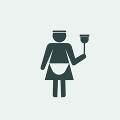cleaning service vector icon illustration sign 