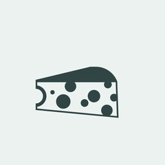 cheese vector icon illustration sign 