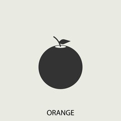 orange vector icon illustration sign 