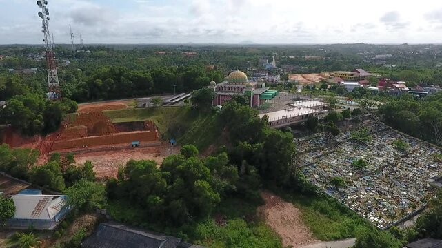 RAW Footage of "Baitul Makmur Mosque" at Tanjung Uban -  Bintan Island