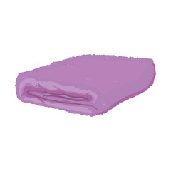 purple towel design