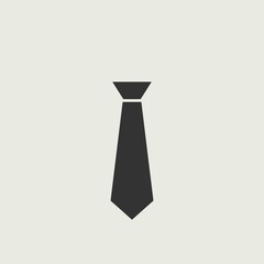 necktie vector icon illustration sign 
