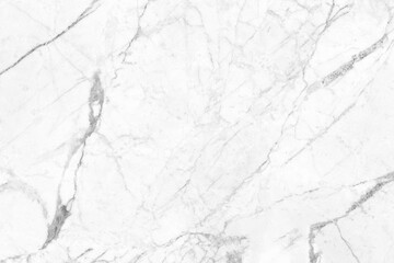 Fototapeta premium White marble texture with natural pattern for background or design artwork.