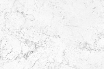 White marble texture with natural pattern for background or design artwork.