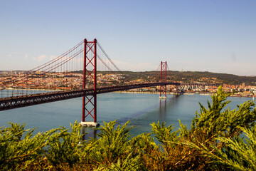 vista da ponte 25 de abril