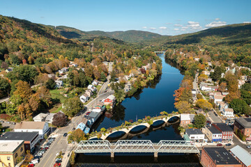 Bridge of Flowers Aerial