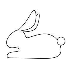 Illustration of a rabbit