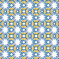 Colorful abstract geometric pattern design