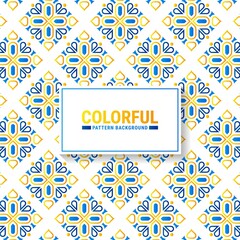 Colorful abstract geometric pattern design