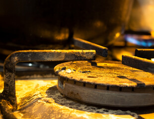 close up of a pan