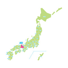 兵庫県　地図