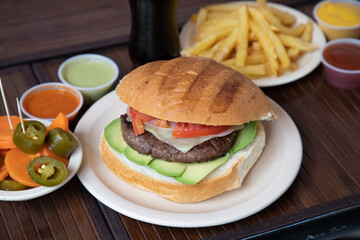 hamburguesa clasica