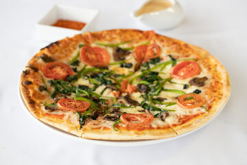 pizza de margarita