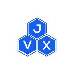 JVX letter logo design on White background. JVX creative initials letter logo concept. JVX letter design. 