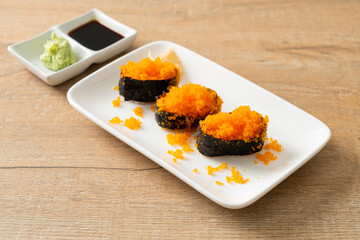 Ebiko Sushi or Shrimps Egg Sushi