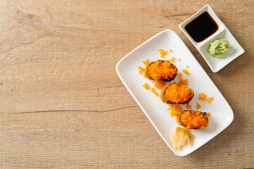 Ebiko Sushi or Shrimps Egg Sushi