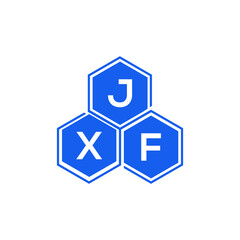 JXF letter logo design on White background. JXF creative initials letter logo concept. JXF letter design. 