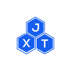 JXT letter logo design on White background. JXT creative initials letter logo concept. JXT letter design. 