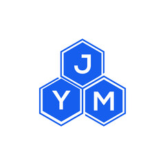 JYM letter logo design on White background. JYM creative initials letter logo concept. JYM letter design. 