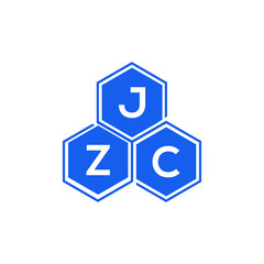 JZC letter logo design on White background. JZC creative initials letter logo concept. JZC letter design. 