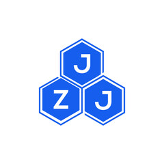 JZJ letter logo design on White background. JZJ creative initials letter logo concept. JZJ letter design. 