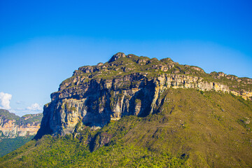 Wild mountains nature in brazil paradise