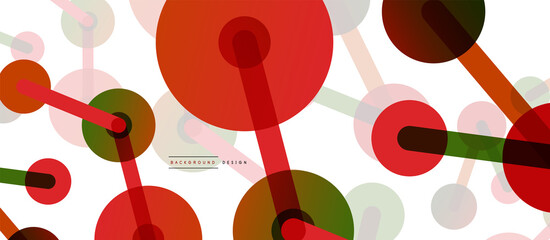 Network concept abstract background. Dots connection. Big data idea. Business template for wallpaper, banner, background or landing