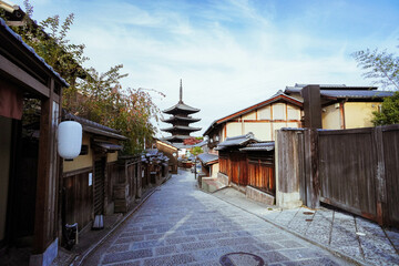 Yasaka Pagoda and Sannen Zaka Street 